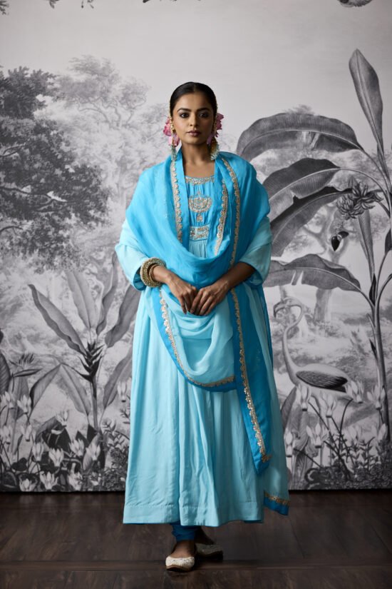 Aster Anarkali Kurta Set
