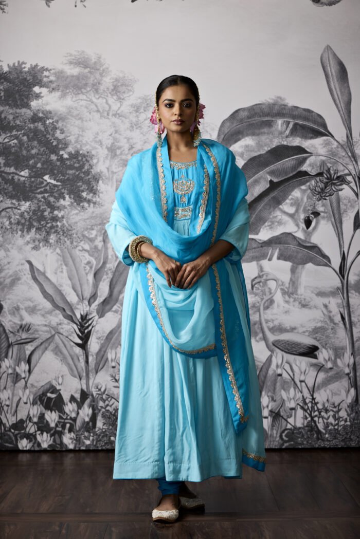 Aster Anarkali Kurta Set