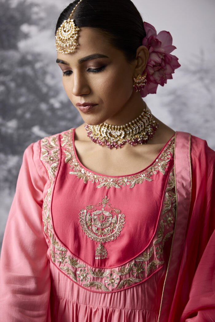Aster Anarkali Kurta Set