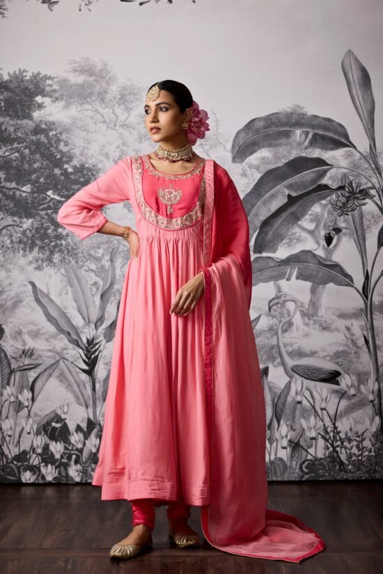 Aster Anarkali Kurta Set