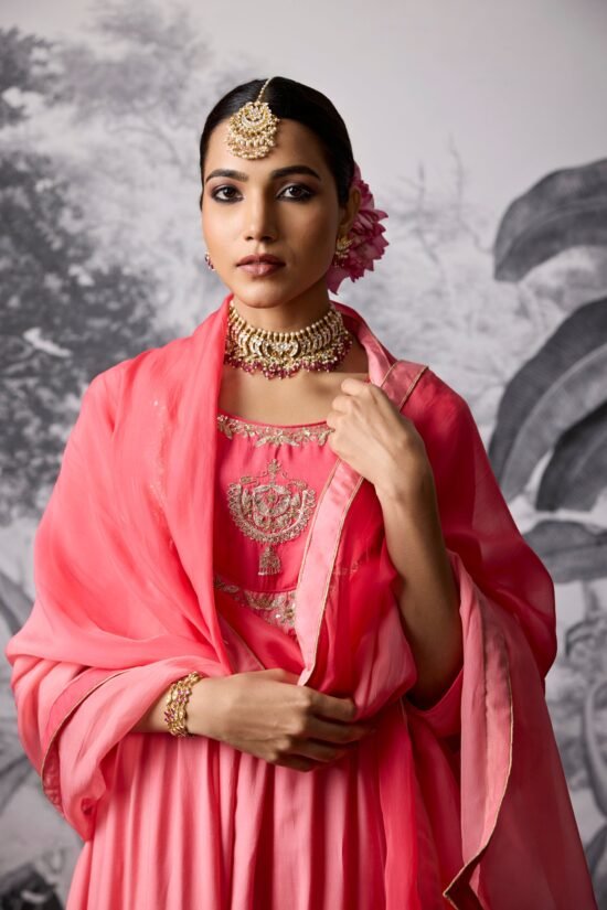Aster Anarkali Kurta Set