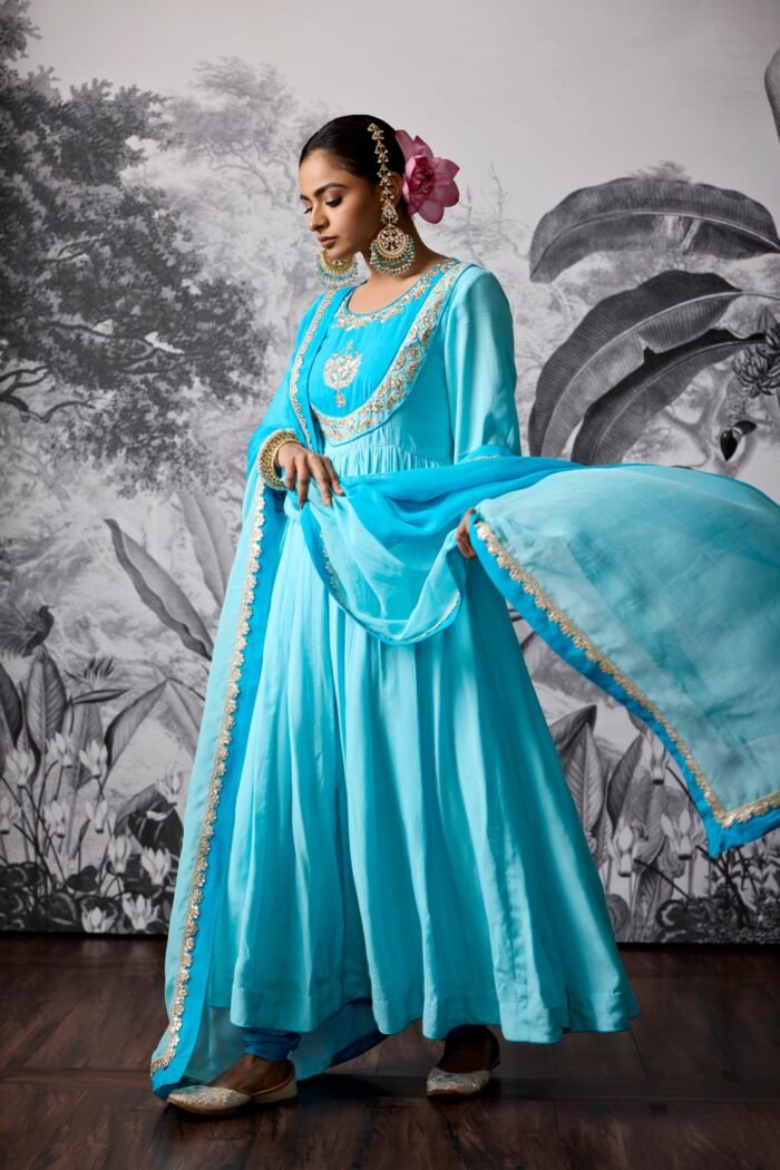 Aster Anarkali Kurta Set