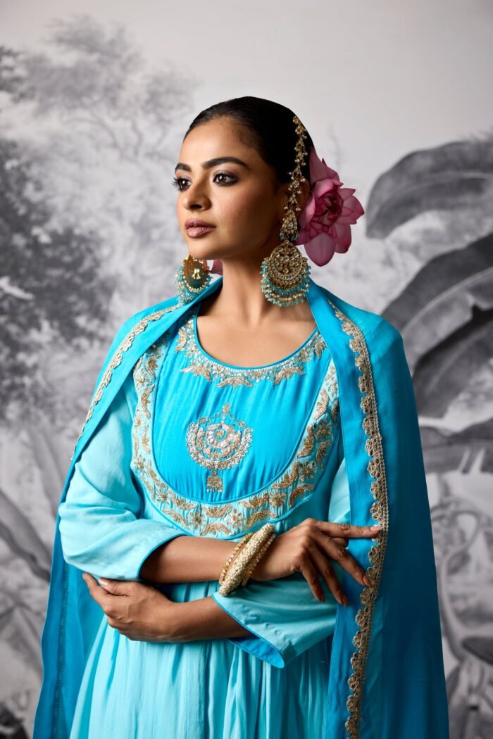 Aster Anarkali Kurta Set