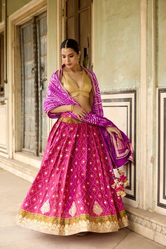 Patal Patola Lehenga Set