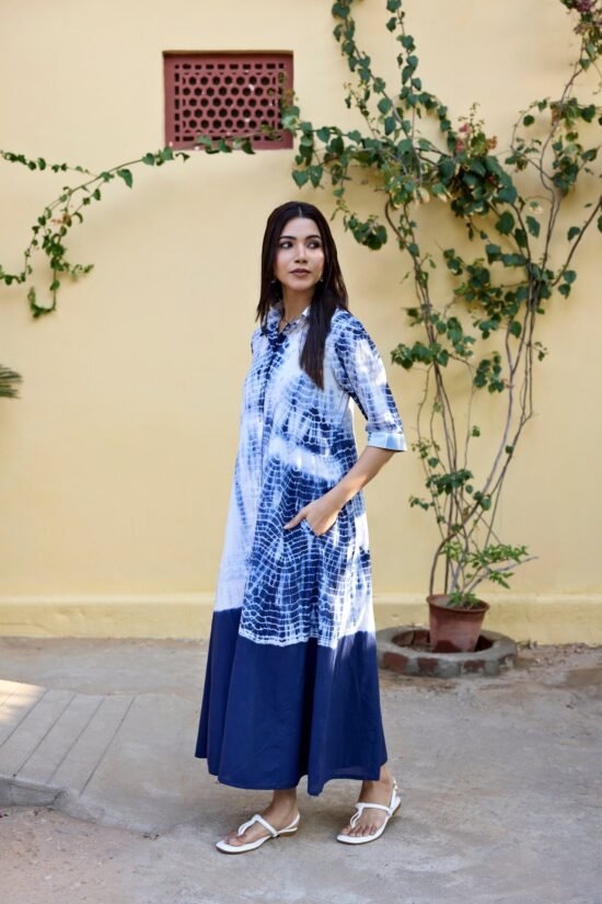 Color Splash Cotton Dress