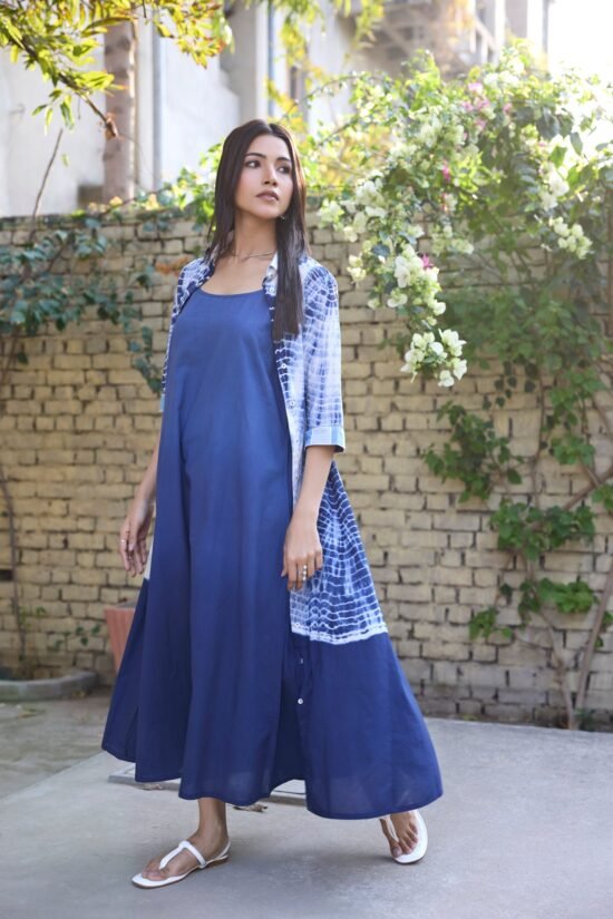 Color Splash Cotton Dress