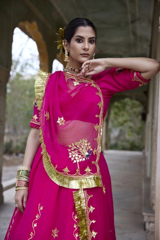 Ranisa Ruby Lehenga Set