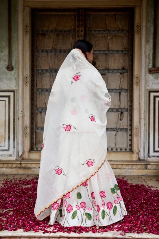Shwetambari Lehenga Set