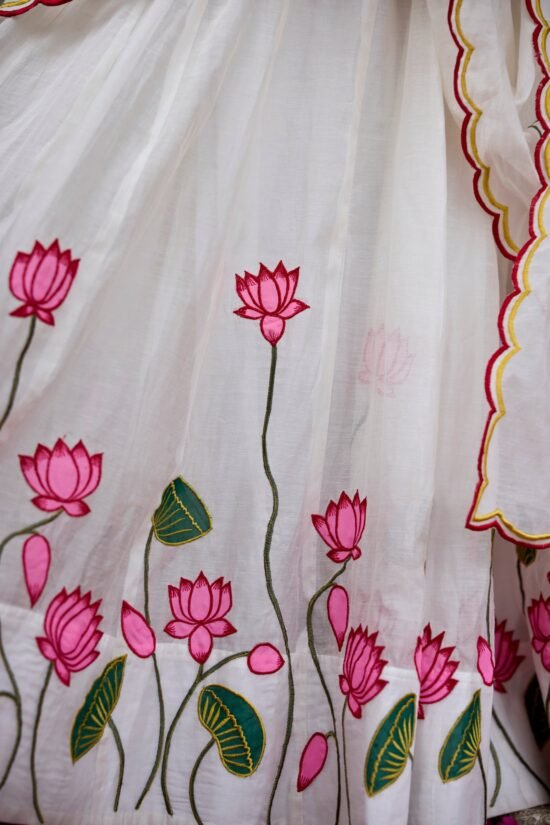 Shwetambari Lehenga Set