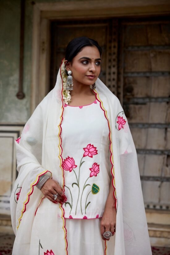 Shwetambari Lehenga Set