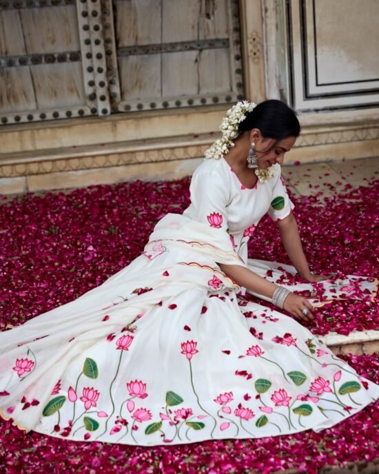 Shwetambari Lehenga Set