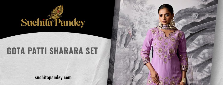 Gota Patti Sharara Set