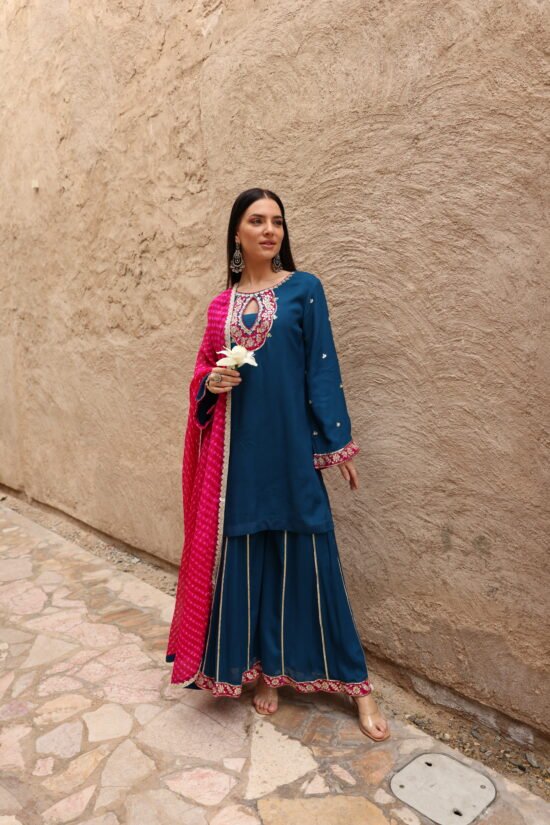 Mayuri Gota-Patti Sharara Set
