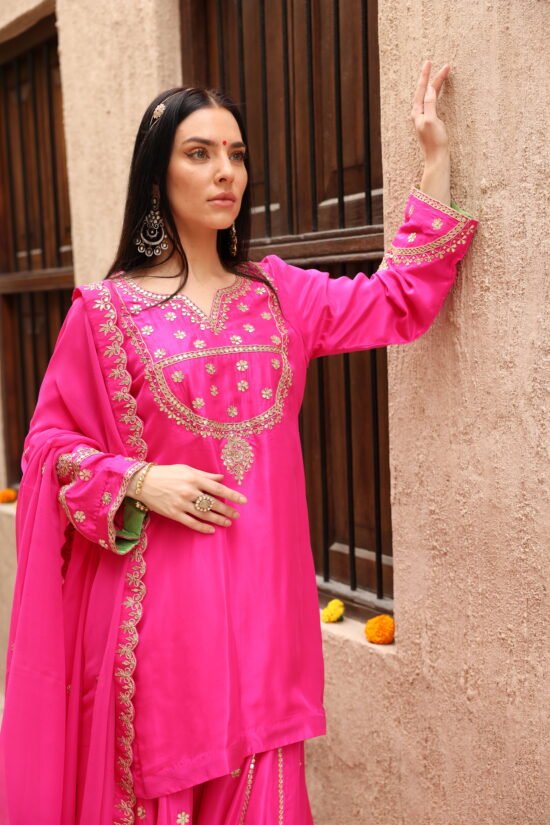 Kumudini Gota-Patti Sharara Set