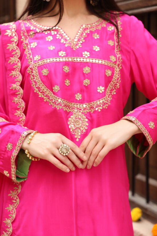 Kumudini Gota-Patti Sharara Set