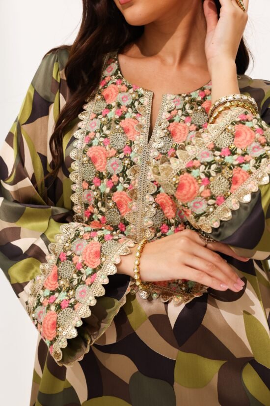 Hari phool one piece dress