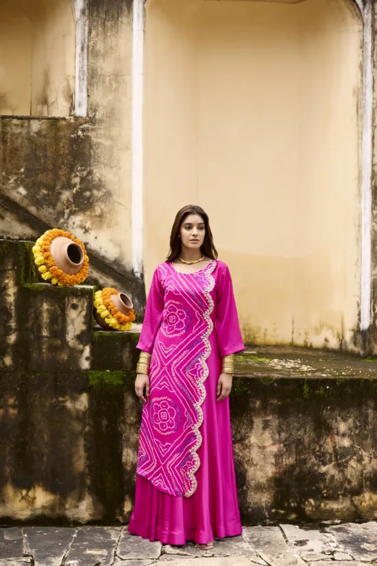 Gulaabo Gota Patti Dress