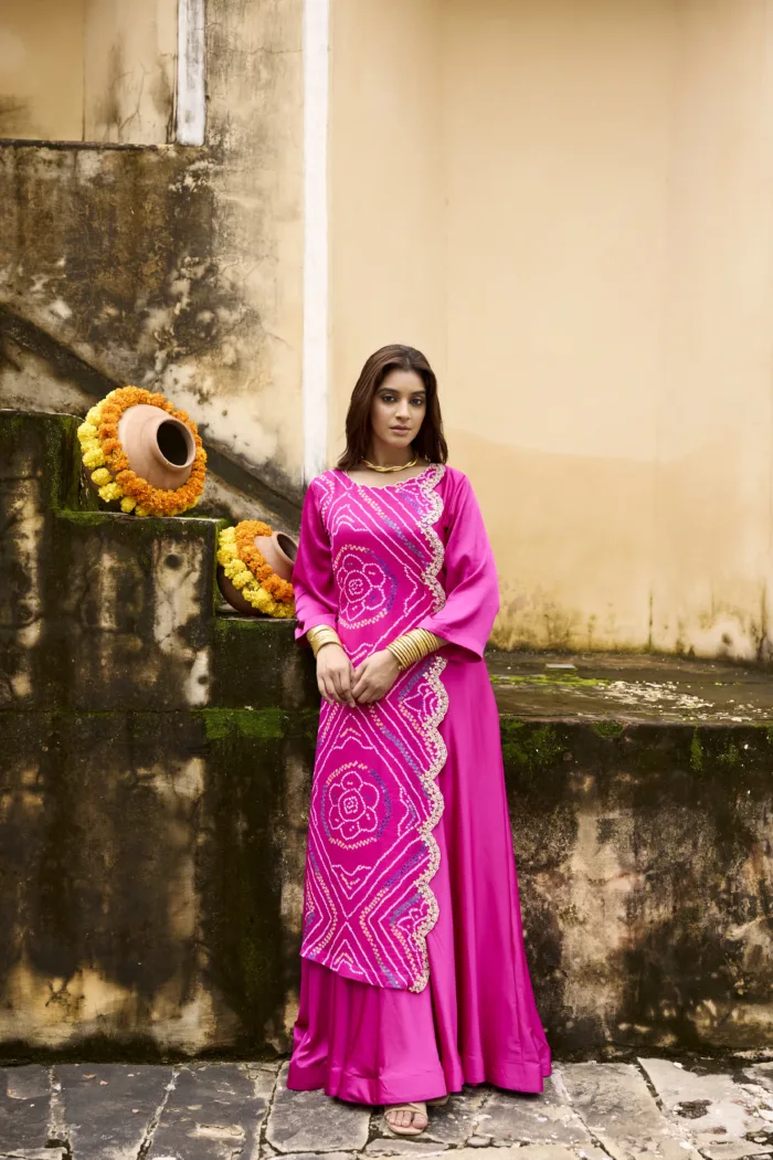 Gulaabo Gota Patti Dress