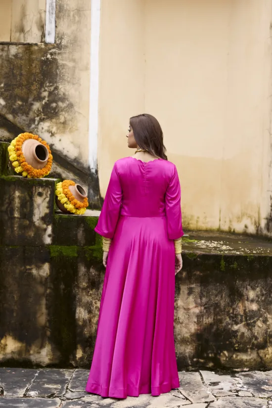 Gulaabo Gota Patti Dress