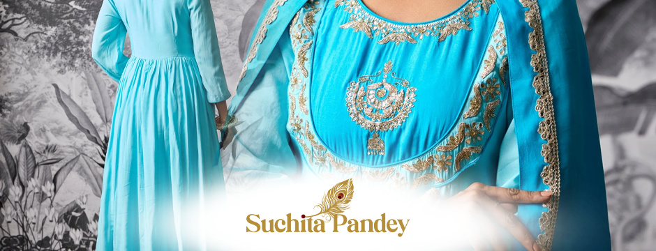 Aster Anarkali Kurta Set