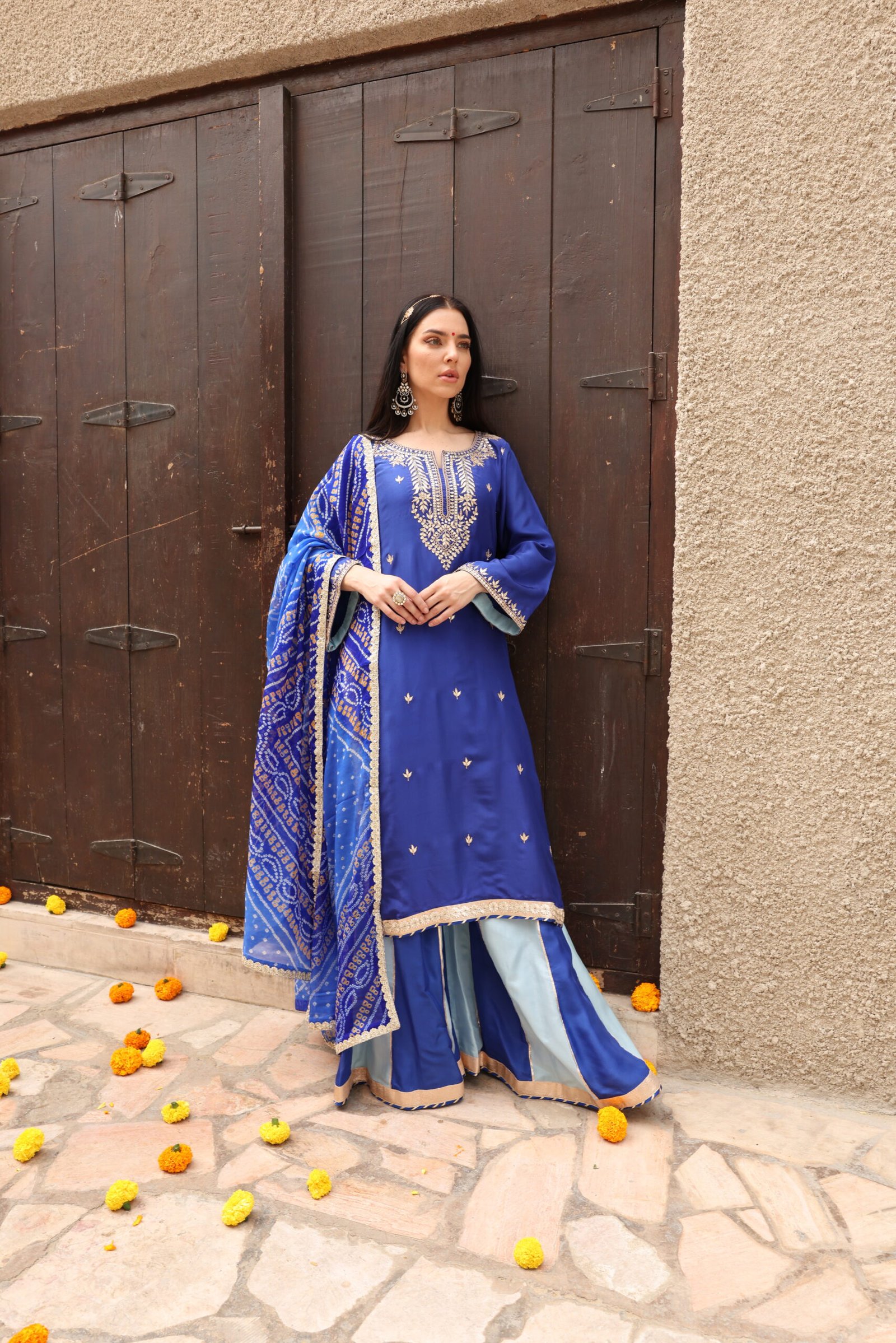 Nalini Sharara Set