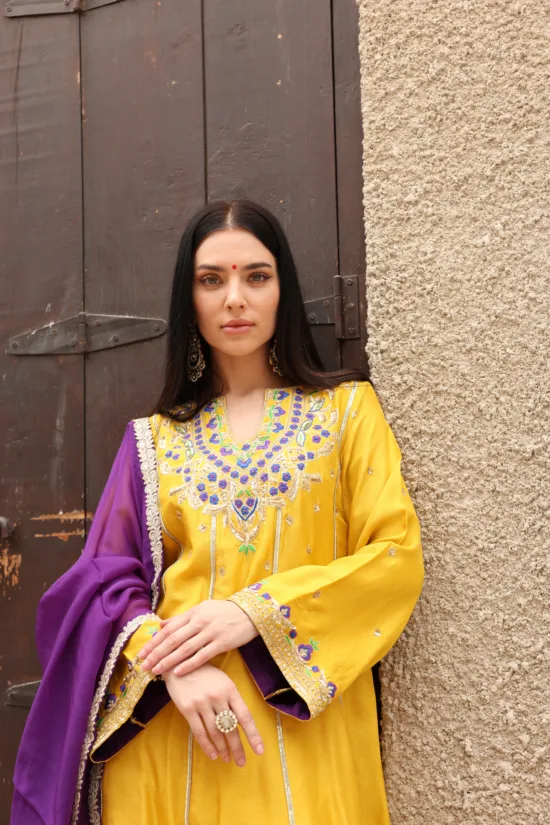 Genda Phool Kurta Set