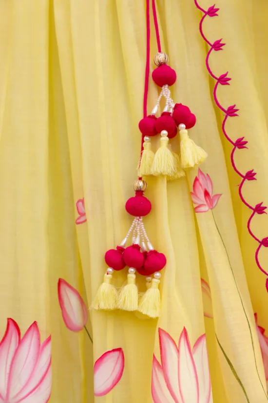 Yellow Lehenga Set